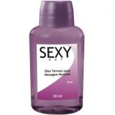 Óleo térmico beijável para massagem UVA