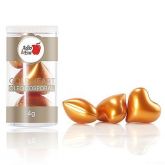 Cápsulas de Coração Dourado com 3