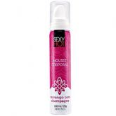 Mousse Corporal Aroma Morango com Champagne beijável